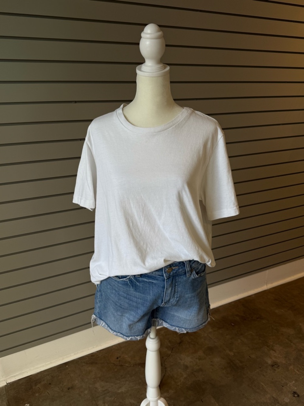 Citizens Of Humanity White Crewneck Top